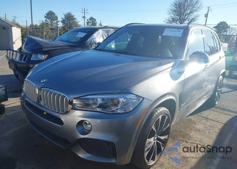 2016 BMW X5 xDrive50I z USA, uszkodzony, nr VIN 5UXKR6C52G0J81975